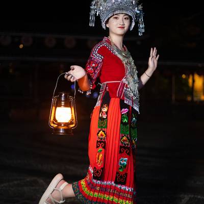 汉服模特