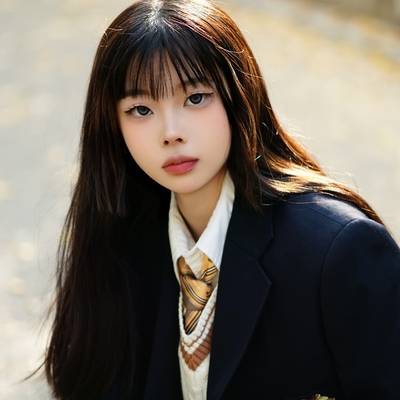森系模特
