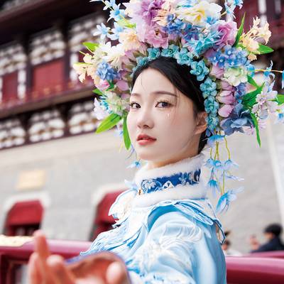 汉服模特