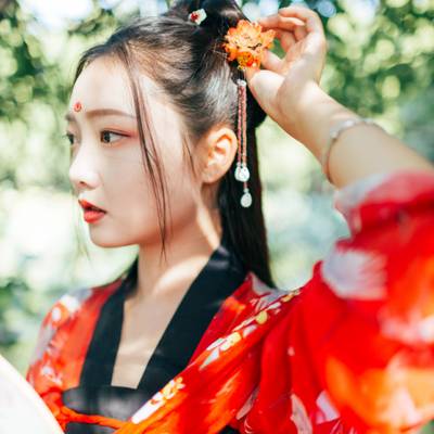 汉服模特