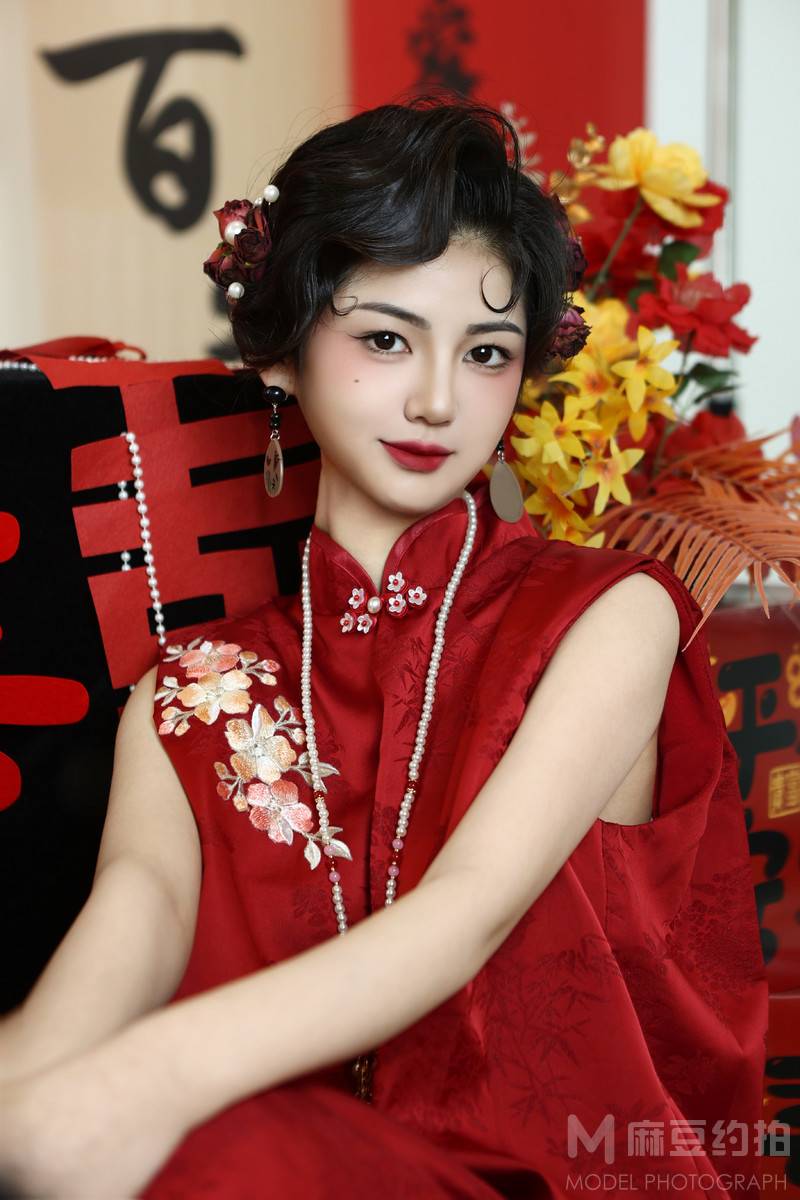旗袍模特