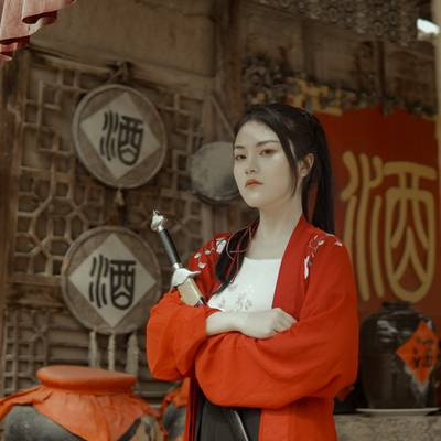 汉服模特