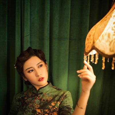 旗袍模特