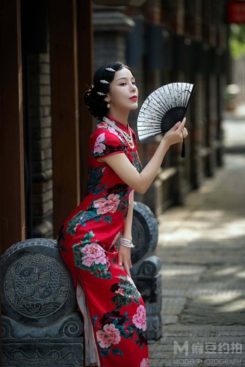 旗袍模特