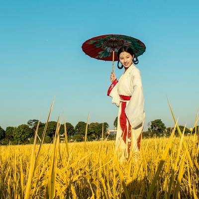 汉服模特