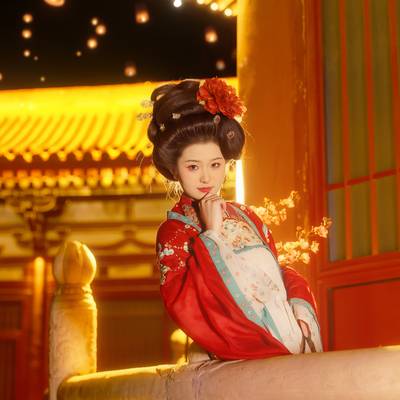 汉服模特