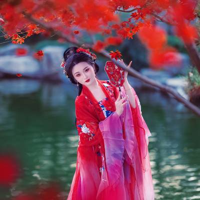 汉服模特