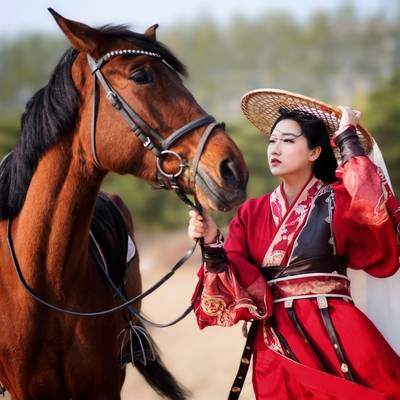汉服模特