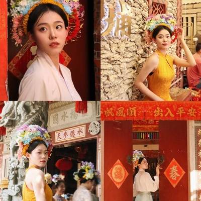 妆容模特