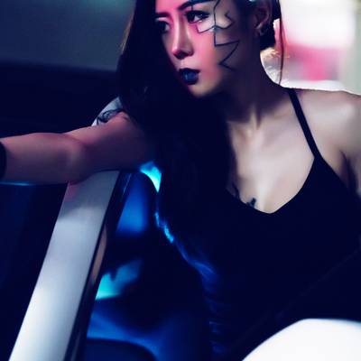 暗黑模特