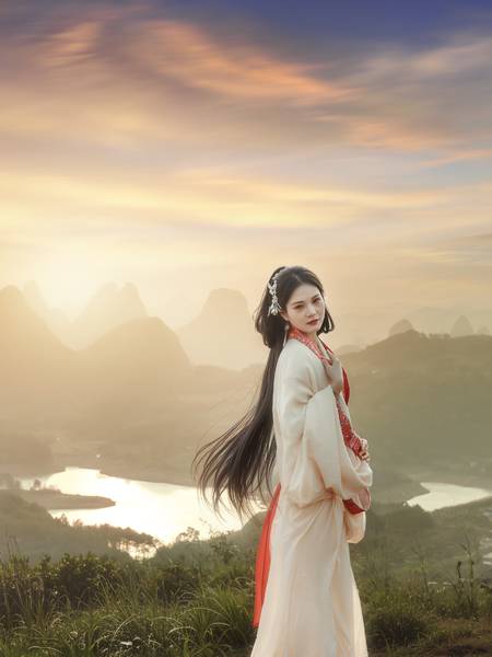 汉服模特