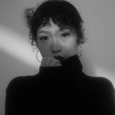 黑白模特