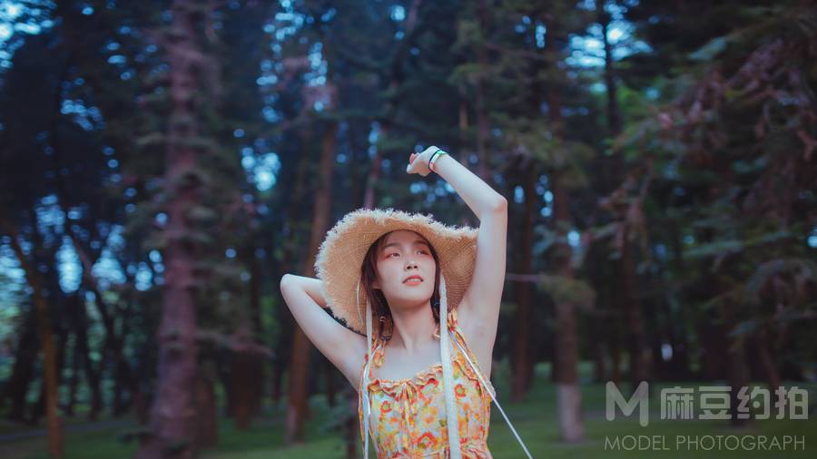 森系模特