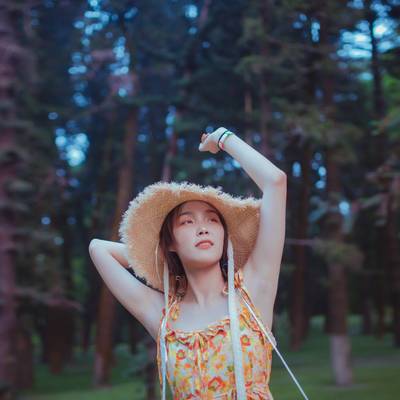 森系模特