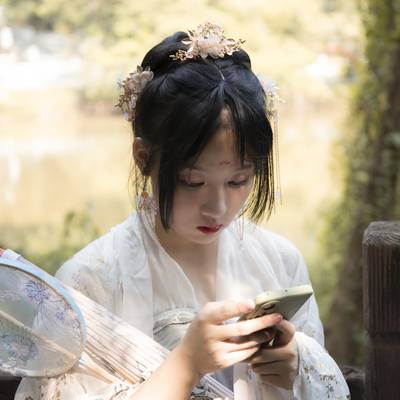 汉服模特