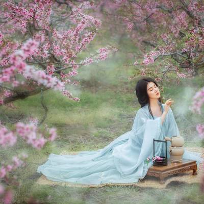 汉服模特