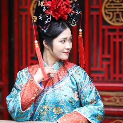 汉服模特