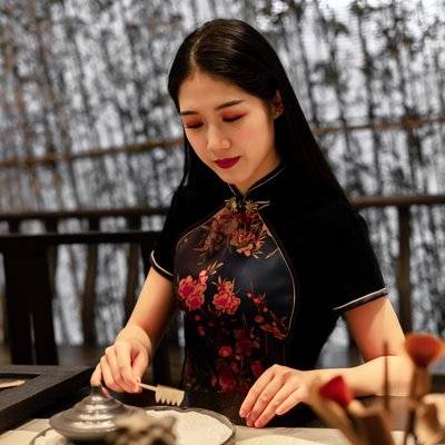 旗袍模特