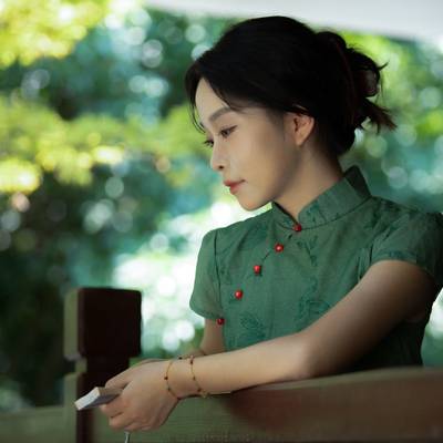 旗袍模特