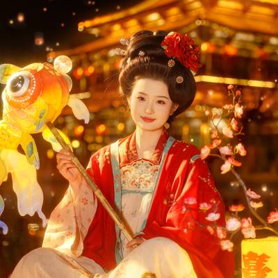 汉服模特