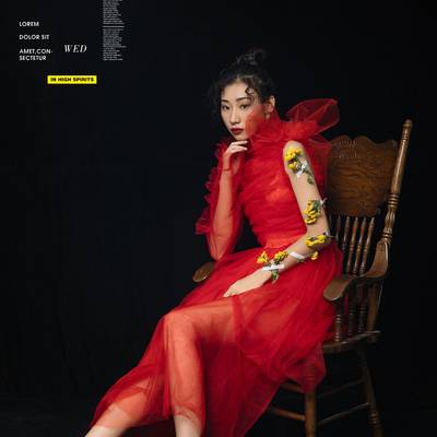 情绪模特