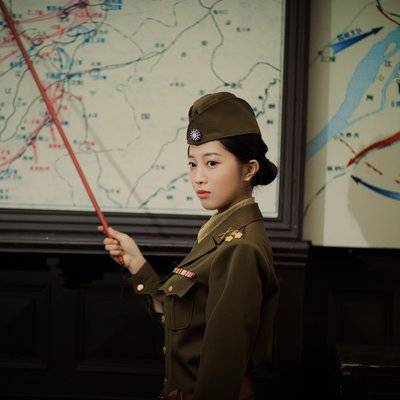 民国模特