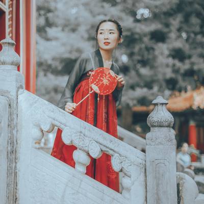 汉服模特