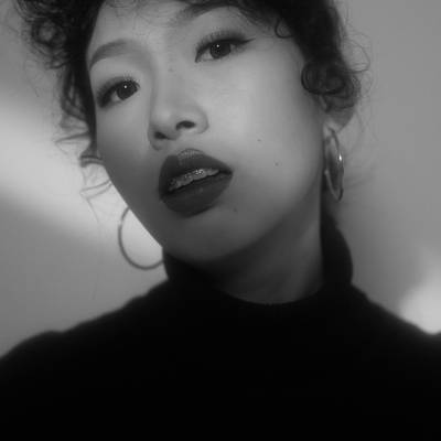 黑白模特