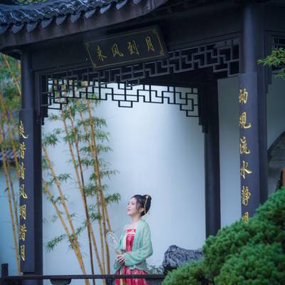 汉服模特
