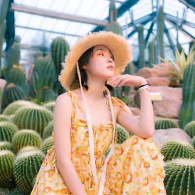 森系模特