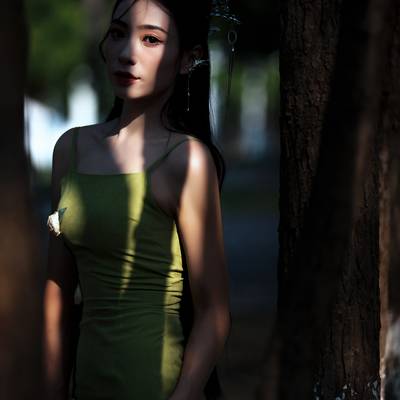 森系模特