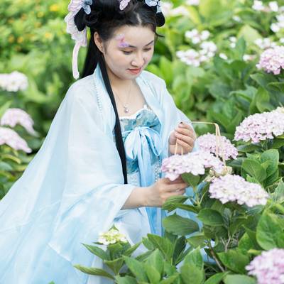 汉服模特