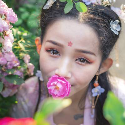 汉服模特