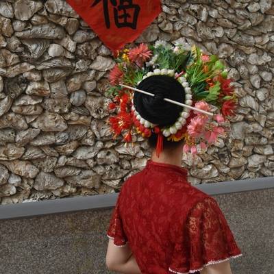 旗袍模特