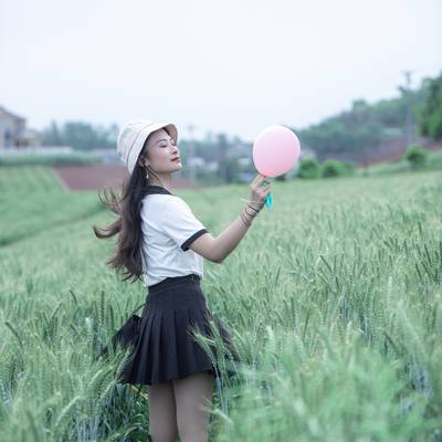 汉服模特