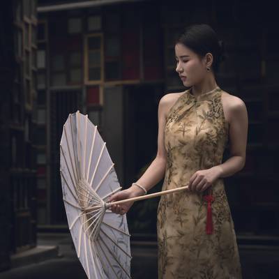 民国模特