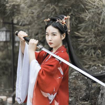 汉服模特