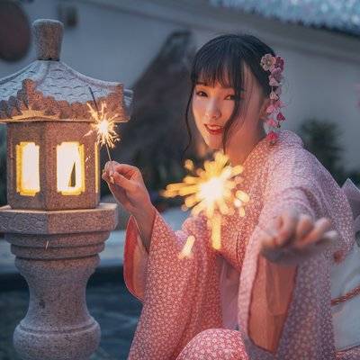 汉服模特
