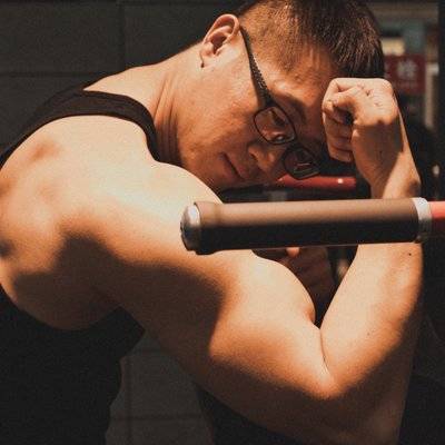 黑白模特