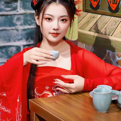 汉服模特