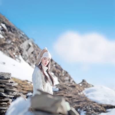 少女模特