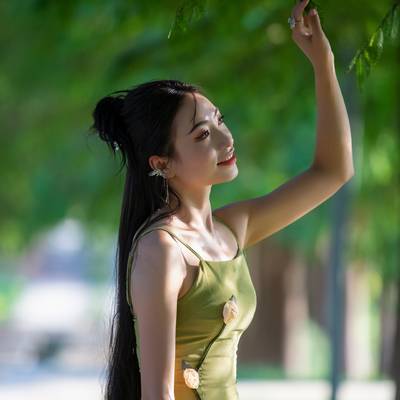 森系模特