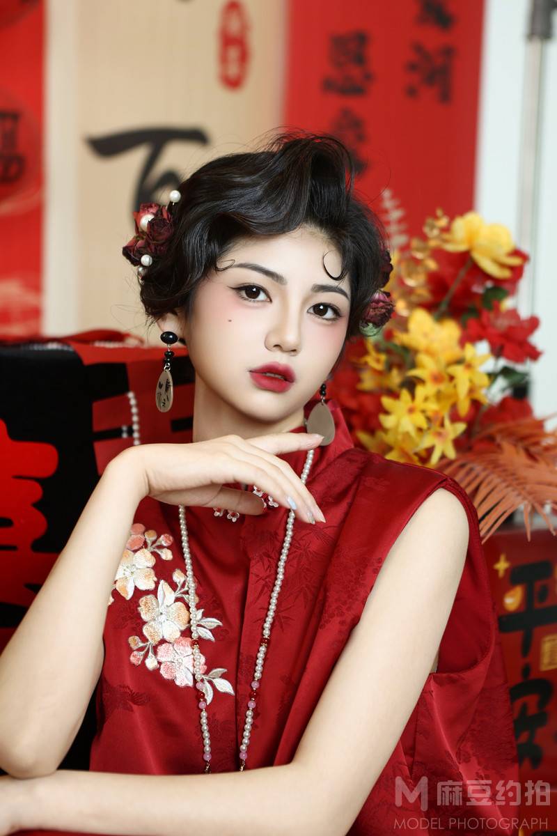 旗袍模特