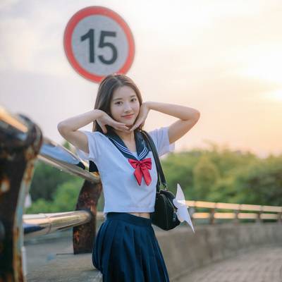校园模特