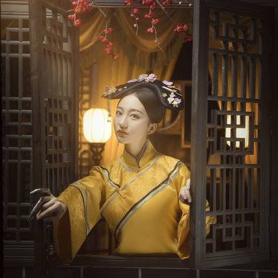 汉服模特