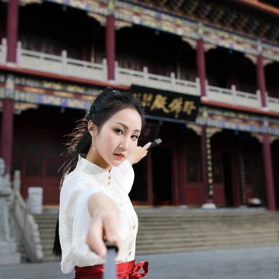 汉服模特