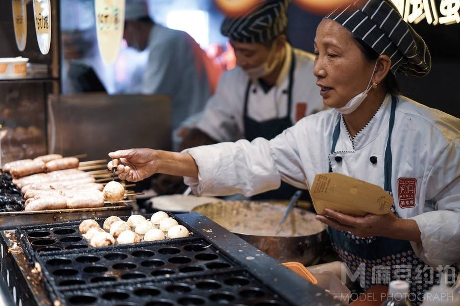 胶片模特