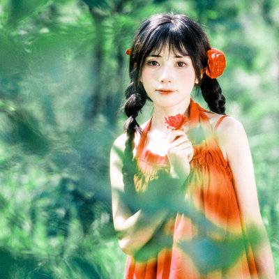 森系模特