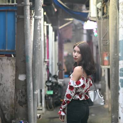 汉服模特