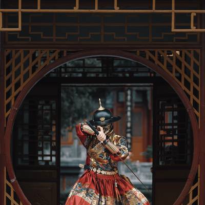 汉服模特